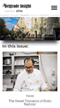 Mobile Screenshot of belgradeinsight.com